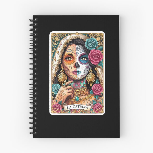 Item preview, La Catrina Tarot Day Of Dead Mexican designed and sold by nosu-art-pod.