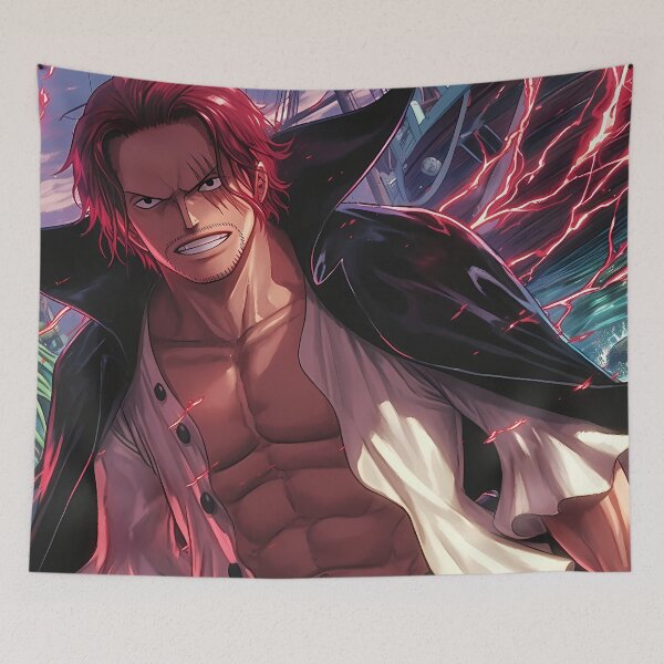 Item preview, Shanks One Piece Epic Red Hair Pirate Power designed and sold by GABRIELMURPHY.