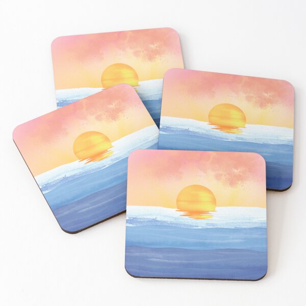 Item preview, Sunset Over the Ocean designed and sold by GeoGoose.