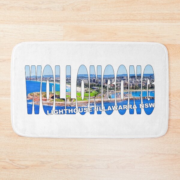 Item preview, WOLLONGONG Lighthouse Illawarra NSW - Wollongong Beach Sunny Day designed and sold by Adam Gormley.
