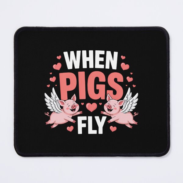 Item preview, When Pigs Fly Piggy designed and sold by sailorjessiArt.