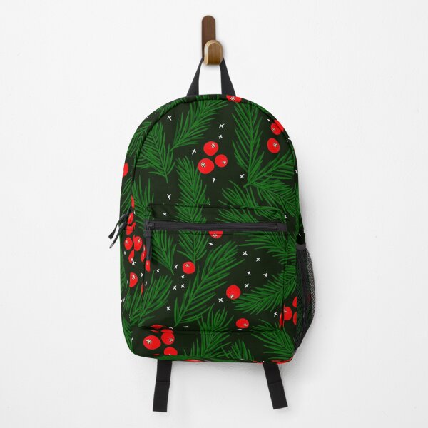 Item preview, Winter Pine Branches With Red Berries Colorful Pattern designed and sold by DEC02.