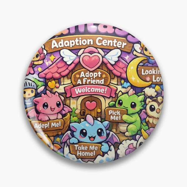 Item preview, Fantasy Character Adoption Center Sticker Kawaii Fantasy Reader Aesthetic for Book Lovers & Collectors designed and sold by CutePrintCorner.