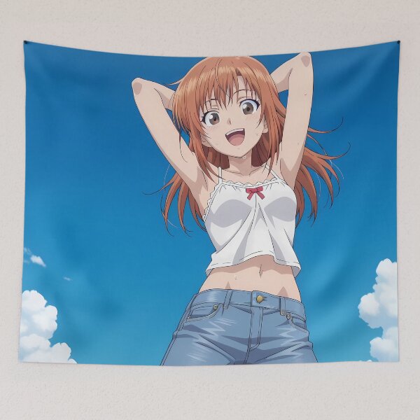Item preview, Aina Yoshiwara Grand Blue Cheerful Beach Summer Energy designed and sold by B5fivemerch.