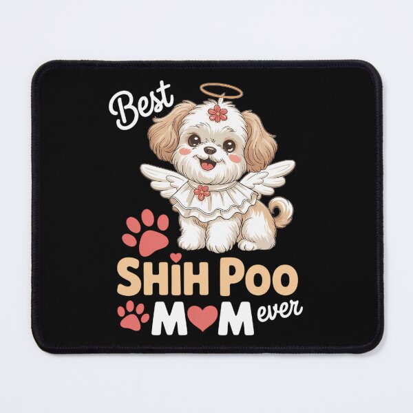 Item preview, Girl Dog Best Shih Poo Mom Ever Mother Life Fur Baby Love designed and sold by sailorjessiArt.