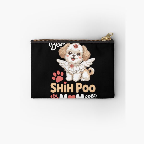 Artikelvorschau, Hündin, beste Shih-Poo-Mama aller Zeiten, Mutterleben, Fellbaby, Liebe entworfen und verkauft von sailorjessiArt.