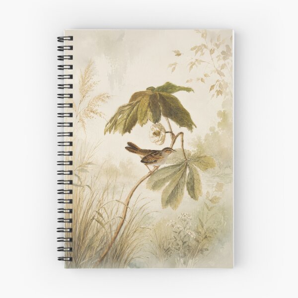 Item preview, Swamp Sparrow Botanical Illustration designed and sold by Candice Davis.