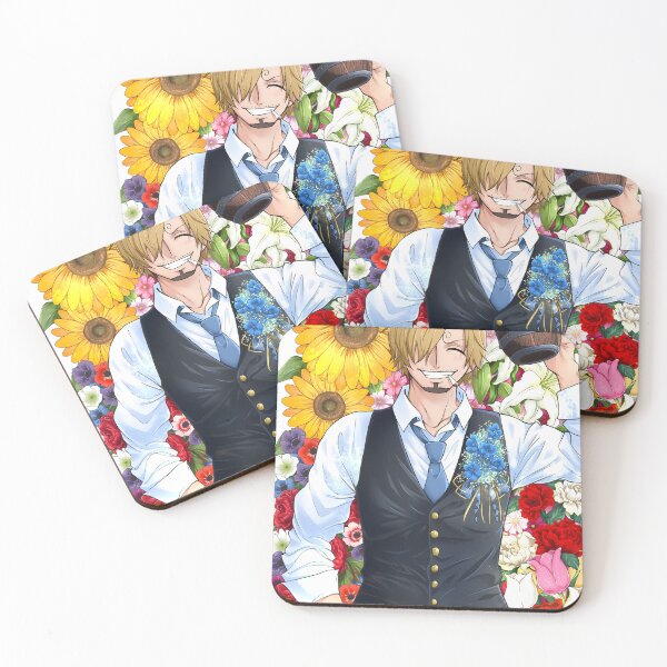 Item preview, Sanji Vinsmoke One Piece Floral Smile Gentle Chef designed and sold by B5fivemerch.