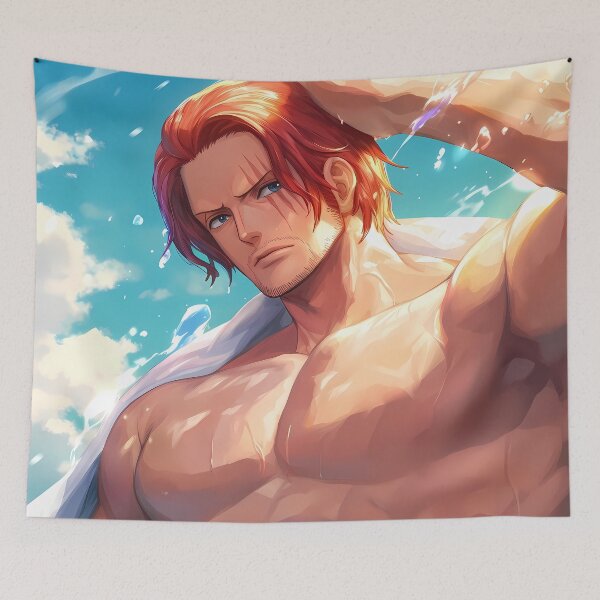 Item preview, Shanks One Piece Summer Captain Shine designed and sold by B5fivemerch.