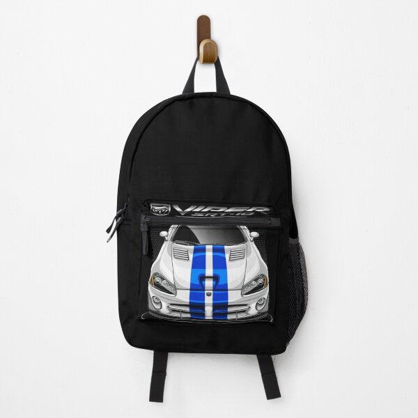 Item preview, Viper SRT 10 (Viper Bright White Stripes Blue) designed and sold by JioojiProject.