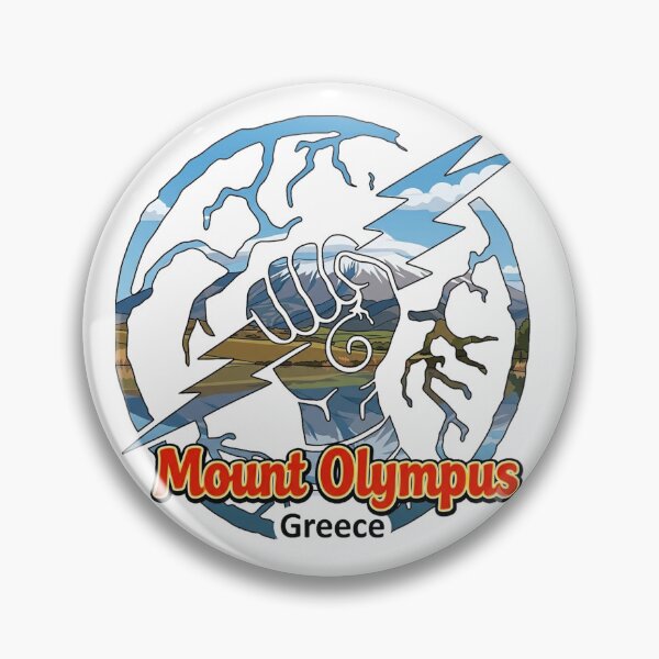 Artikelvorschau, Olymp, Griechenland, Zeus, Blitz-Emblem entworfen und verkauft von devonclemon.