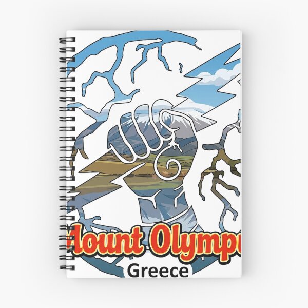 Item preview, Mount Olympus Greece Zeus Lightning Emblem designed and sold by devonclemon.
