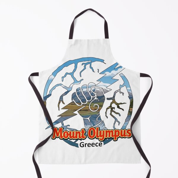 Item preview, Mount Olympus Greece Zeus Lightning Emblem designed and sold by devonclemon.