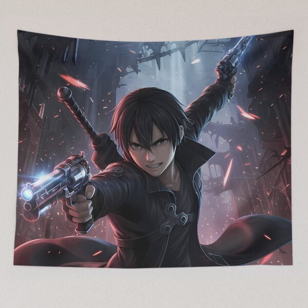 Item preview, Kirito Sword Art Online Cathedral Light Heroic Focus designed and sold by B5fivemerch.