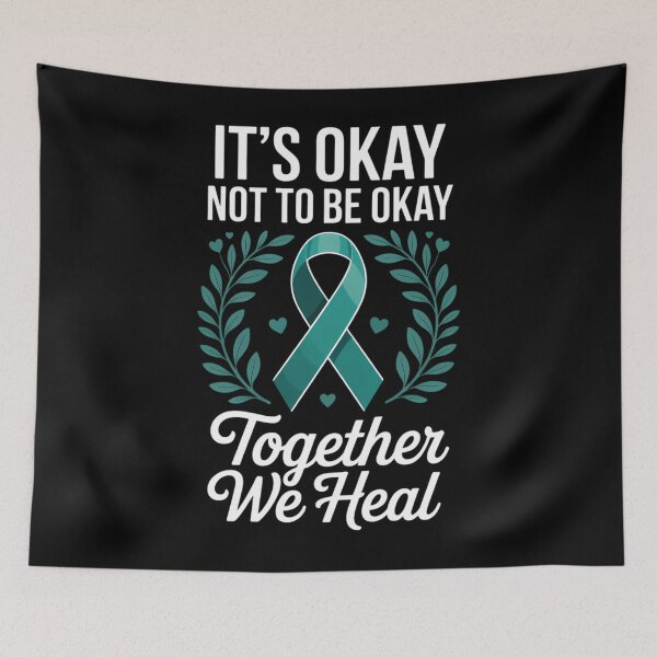 Item preview, Womens Its Okay Not To Be Okay World Mental Health Day designed and sold by sailorjessiArt.