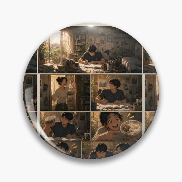 Item preview, Student Life Cozy Reading Room Comic Print designed and sold by Grafititee.
