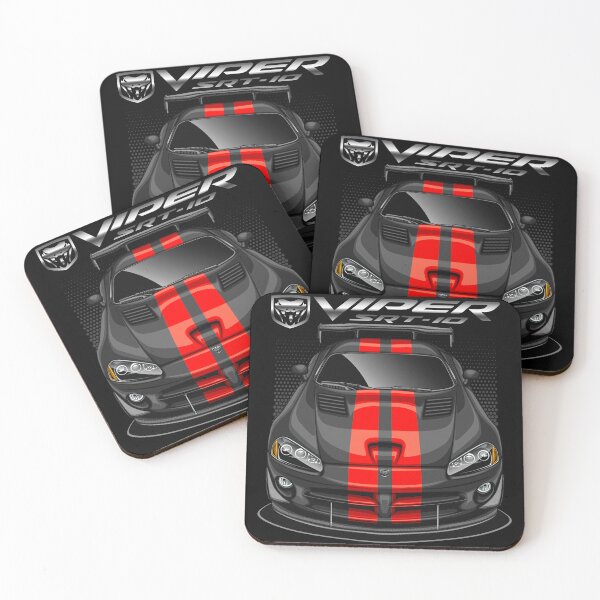 Item preview, Viper SRT 10 (Viper Black Stripes Red) designed and sold by JioojiProject.