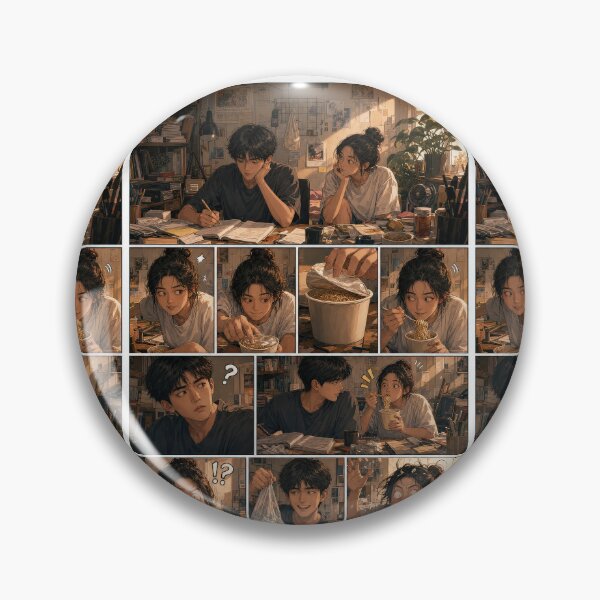 Item preview, Student Life Cozy Reading Room Comic Print designed and sold by Grafititee.