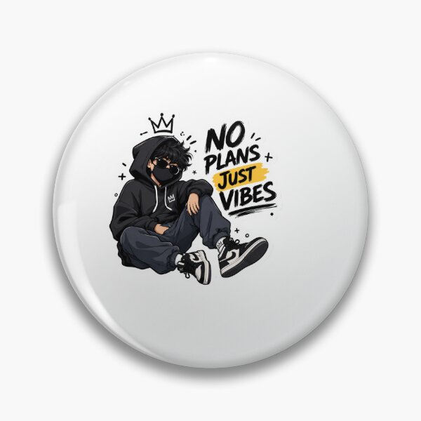 Item preview, No Plans Just Vibes designed and sold by InkFlash.