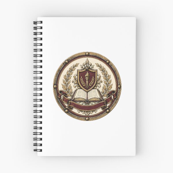 Item preview, Academic Honor | Classic Vintage Book Crest  designed and sold by SilkBrushDreams.