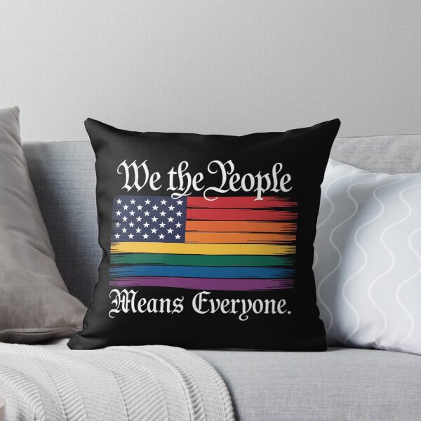 Item preview, Womens We The People Means Everyone USA LGBT Equality designed and sold by sailorjessiArt.