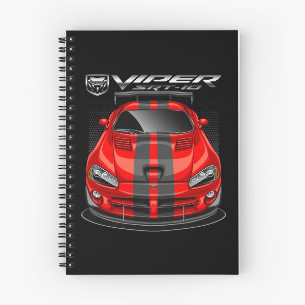 Item preview, Viper SRT 10 (Venom Red Stripes Black) designed and sold by JioojiProject.