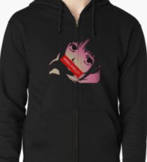Aesthetic Lain Zipped Hoodie