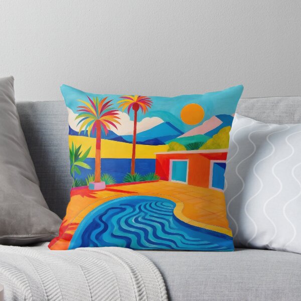 Item preview, Piscina inspirada en David Hockney designed and sold by Vicky Brago-Mitchell®.