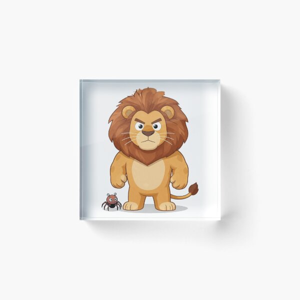 Item preview, Lion and spider designed and sold by GUNAPRIYAA.