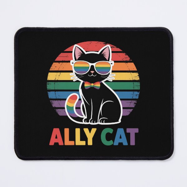 Item preview, Ally Cat Rainbow Pride Sun designed and sold by NewtonCraig.