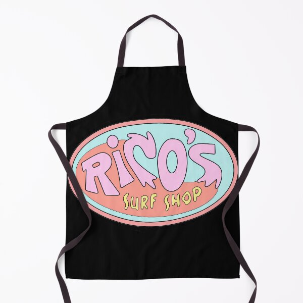Aperçu de l'œuvre Logo du magasin de surf de Rico créée et vendue par PastelWingg.