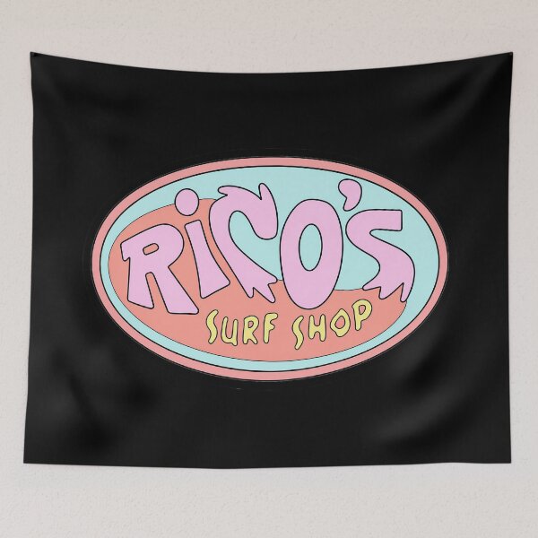 Item preview, Logotipo de la tienda de surf de Rico designed and sold by PastelWingg.