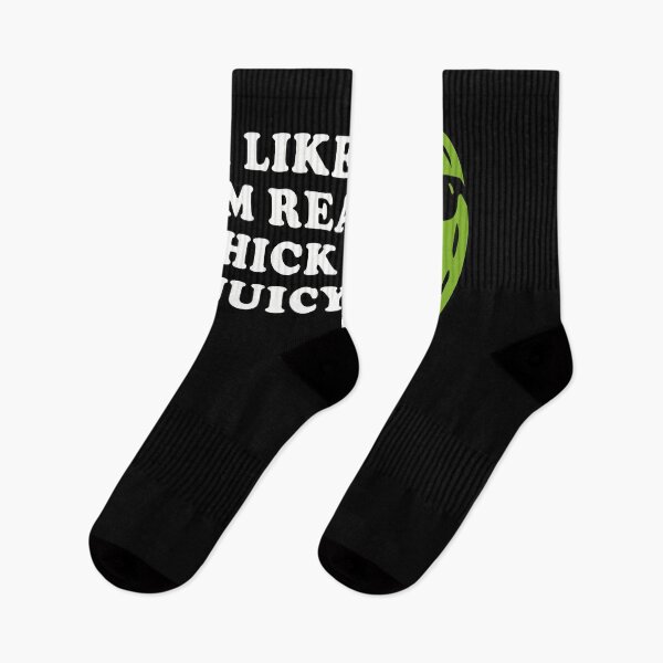 Item preview, I Like Em Real Thick and Juicy Funny Pickle Meme designed and sold by studio-ssaam.