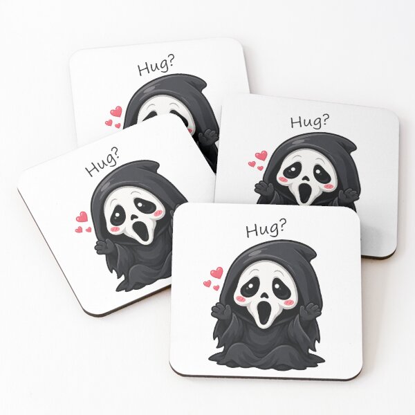 Item preview, Cute Ghostface asking for a Hug designed and sold by odkocreative.