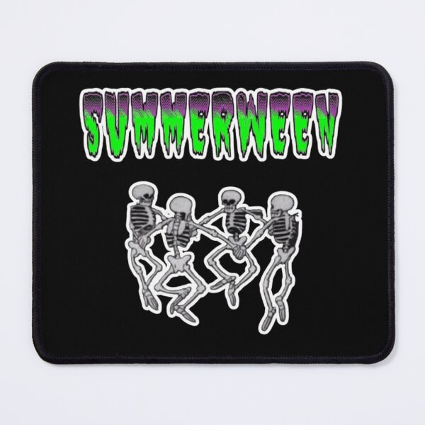 Item preview, Summerween Spooky Dancing Skeletons Retro Horror designed and sold by Dragonmotor Media.