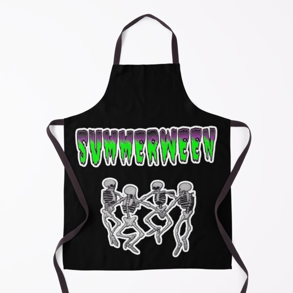 Item preview, Summerween Spooky Dancing Skeletons Retro Horror designed and sold by Dragonmotor Media.