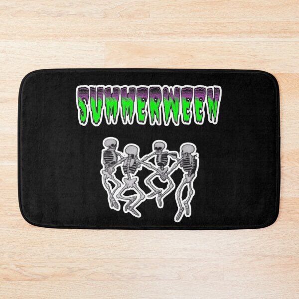 Item preview, Summerween Spooky Dancing Skeletons Retro Horror designed and sold by dragonmotor7.