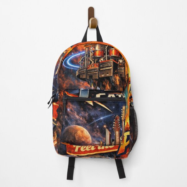Item preview, Retro sci‑fi cosmic rock art   designed and sold by glenpap.
