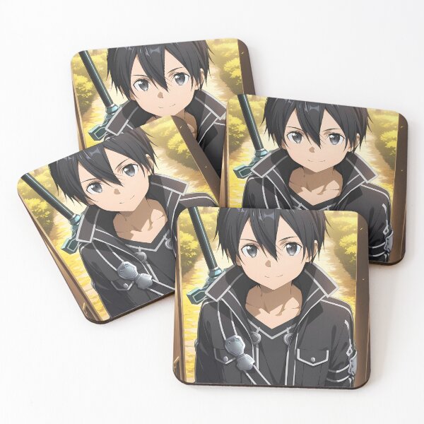 Item preview, Kirito Sword Art Online Autumn Doorway Smile designed and sold by SubtextandSass.