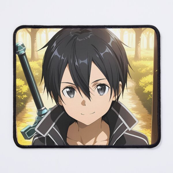 Item preview, Kirito Sword Art Online Autumn Doorway Smile designed and sold by SubtextandSass.