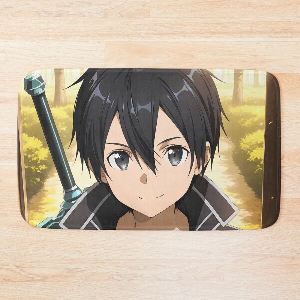Item preview, Kirito Sword Art Online Autumn Doorway Smile designed and sold by SubtextandSass.