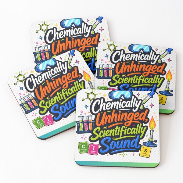 Item preview, Chemically unhinged, scientifically sound designed and sold by Lab Legend.