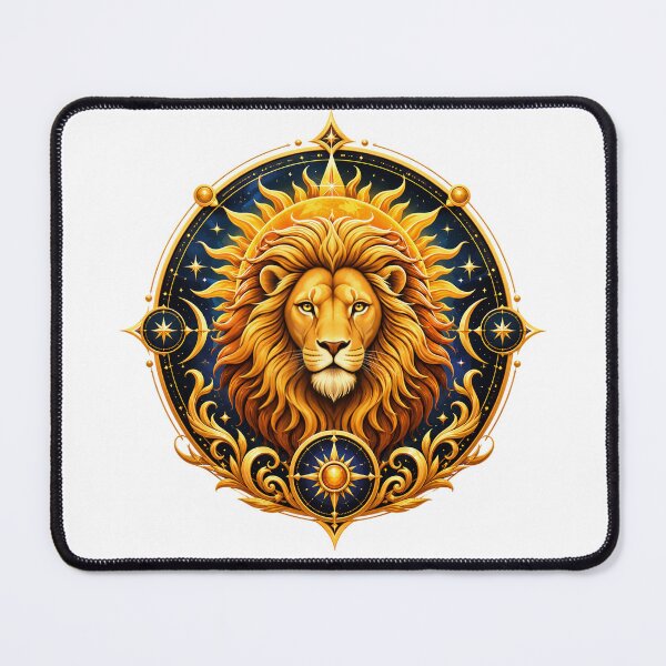 Item preview, Ornate Leo Lion Crest designed and sold by syotos-ai.
