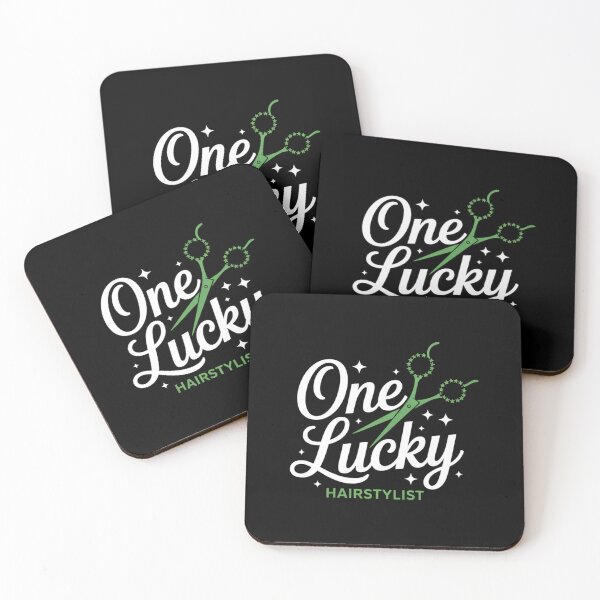 Item preview, Womens One Lucky Hairstylist St Patricks Day Scissors Tools designed and sold by sailorjessiArt.