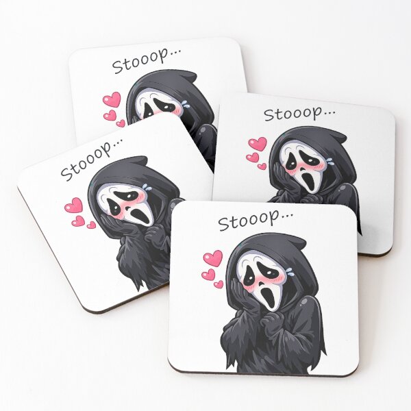 Item preview, Tímido y sonrojado Ghostface designed and sold by odkocreative.
