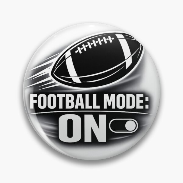 Item preview, Football Mode On – Game Day Switch Graphic Design designed and sold by EdgeSphere.