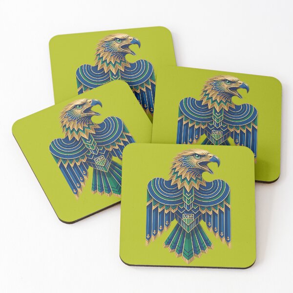 Item preview, Golden USA Eagle Emblem designed and sold by IronDissident.