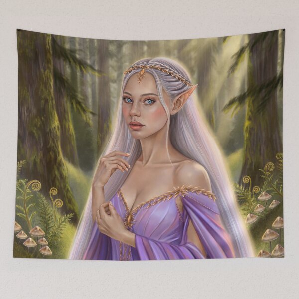 Item preview, Enchanted Forest Elf designed and sold by Belsiia.art.