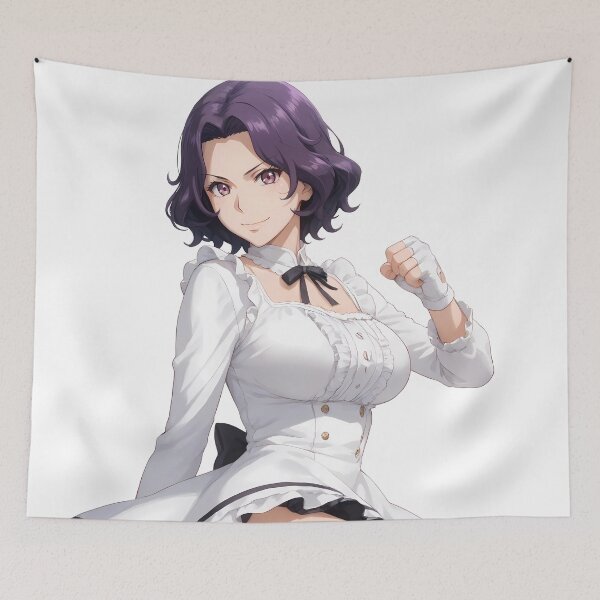 Item preview, Azusa Hamaoka Grand Blue White Dress Confident Pose designed and sold by ManuelOpito.