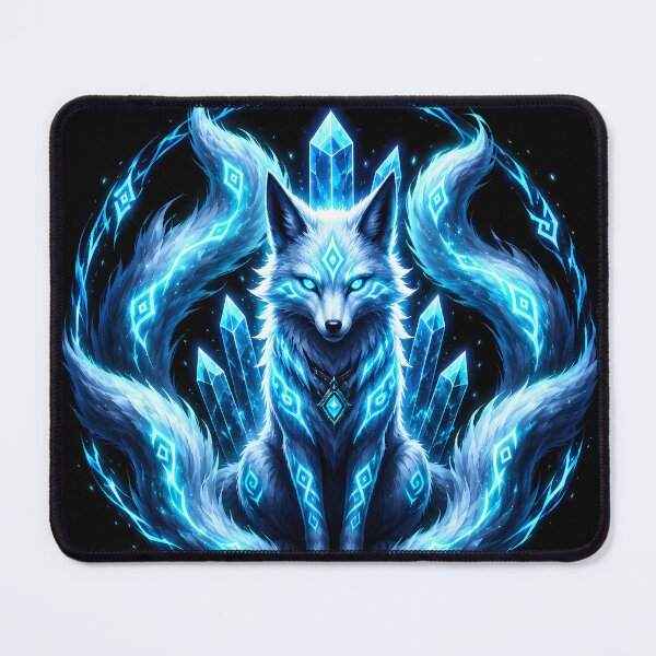 Item preview, Arcane Fox Guardian | Mystical Rune Spirit Fantasy Art designed and sold by Biaa777.